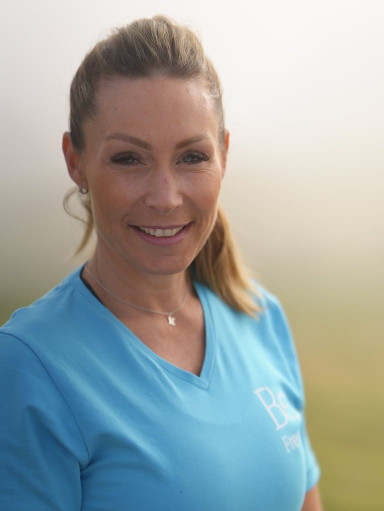 Kate, co-founder and host of Be Free Retreats
